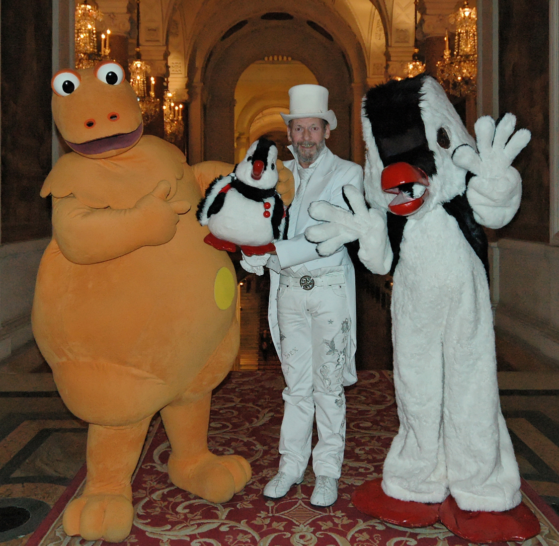 Casimir et Nestor � l'H�tel de Ville de Paris