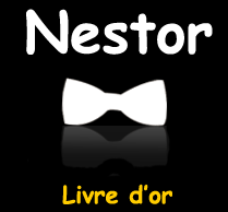 Logo livre d'or Nestor